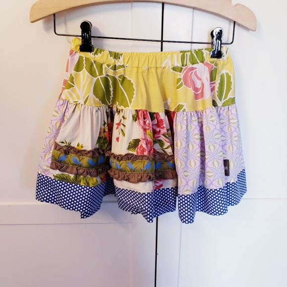 Matilda Jane Other - Matilda Jane girls skirt 5 Patchwork flowy